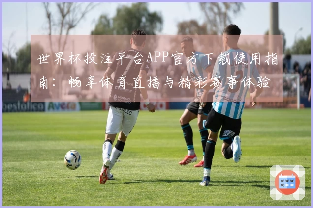 世界杯投注平台APP官方下载使用指南：畅享体育直播与精彩赛事体验