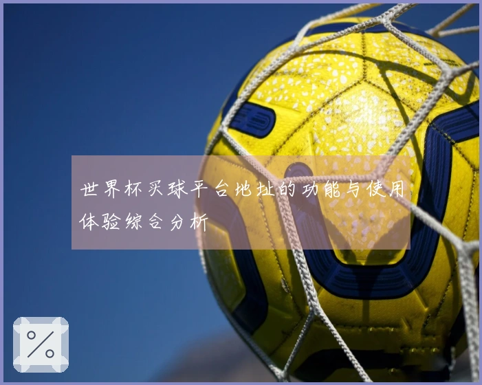 世界杯买球平台地址的功能与使用体验综合分析