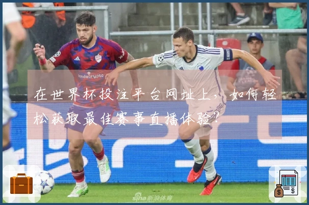 在世界杯投注平台网址上，如何轻松获取最佳赛事直播体验？